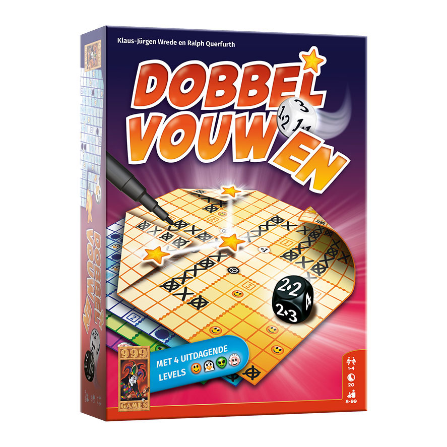 999games Dobbel pieghevole gioco da dadi