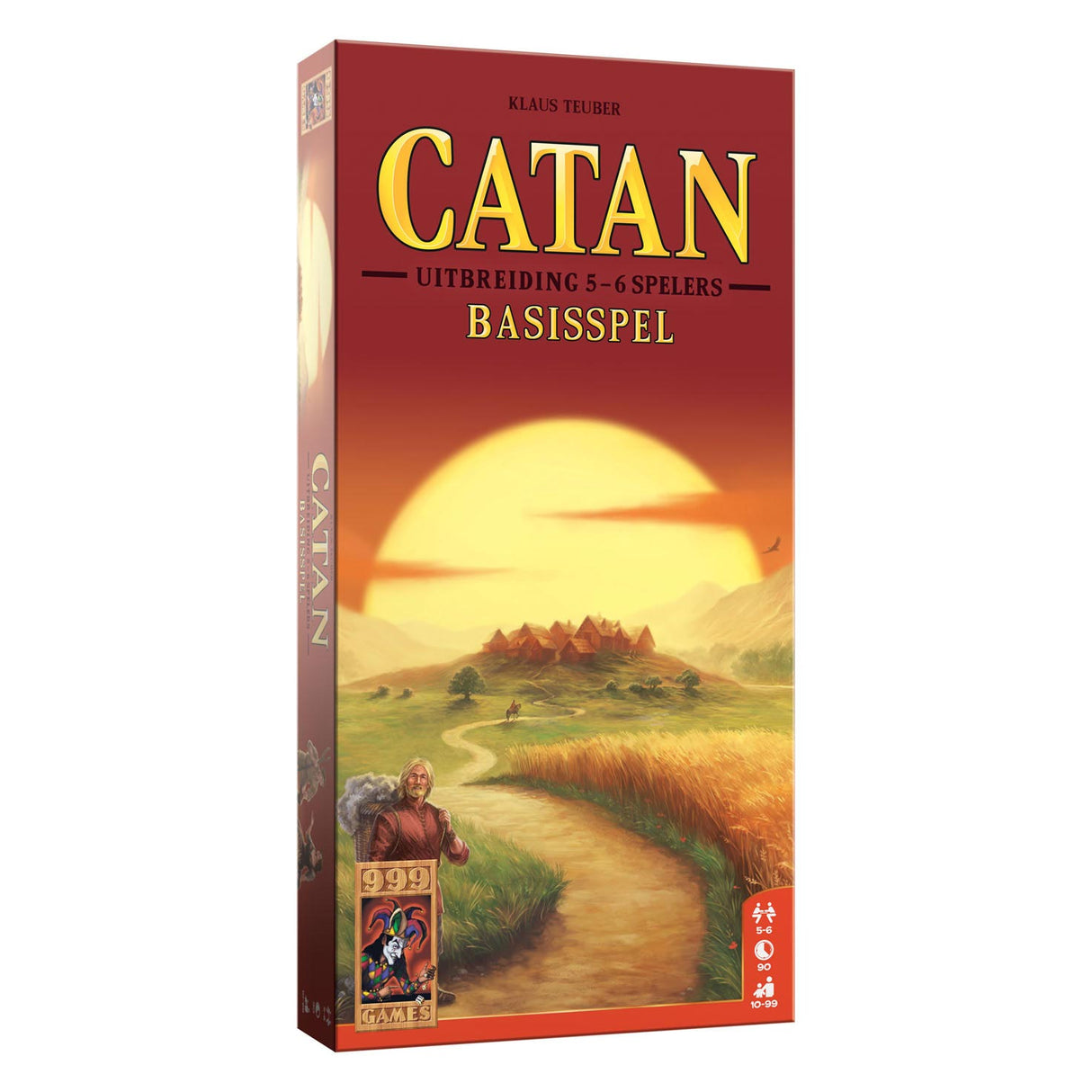 999Games Catan Expansion alapjáték, 5-6 fős társasjáték