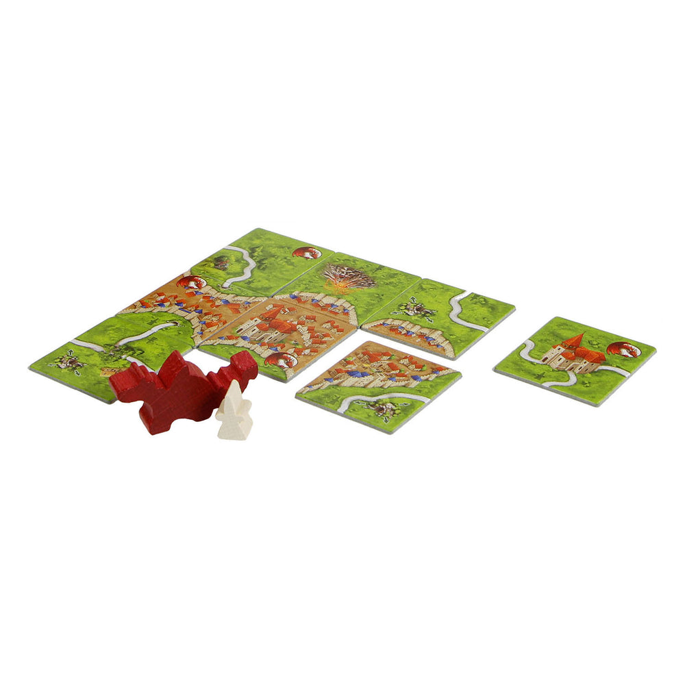999 Games 999 Games Carcassonne: The Dragon, The Fee and the Jonkwoman Expansion Bord Game