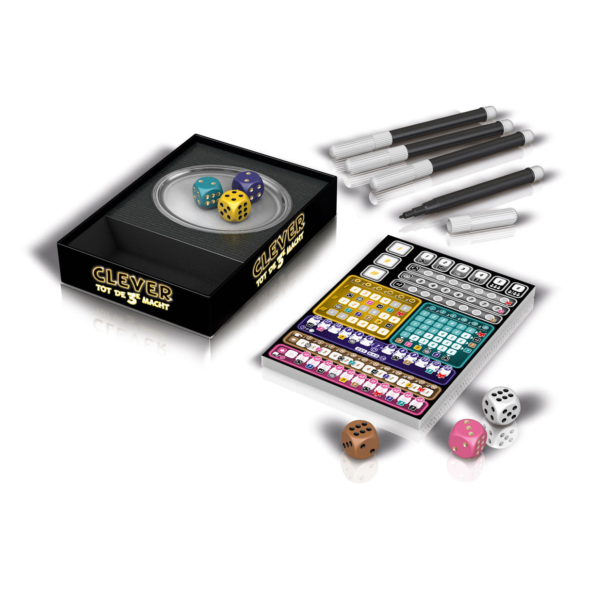 999Games Lautapeli Clever to the 3rd Power (NL)