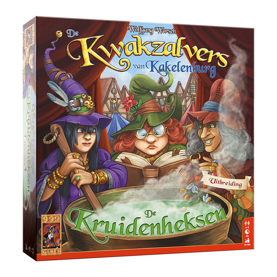 999Games The Quacks of Quedlinburg: The Herb Witches Expansion Board Game