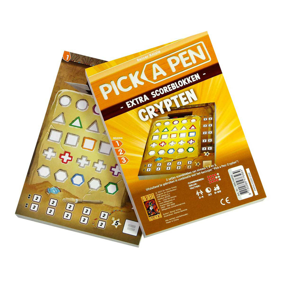 999Games 999 Games Pick a Pen Crypts Punkteblöcke, 2 Stk.
