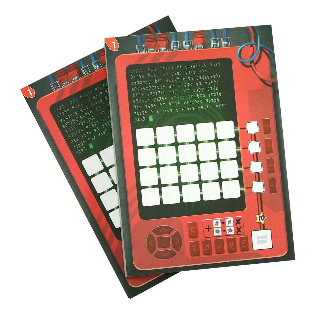 999spil 999 spil pick a pen hackers score pads, 2 stk.