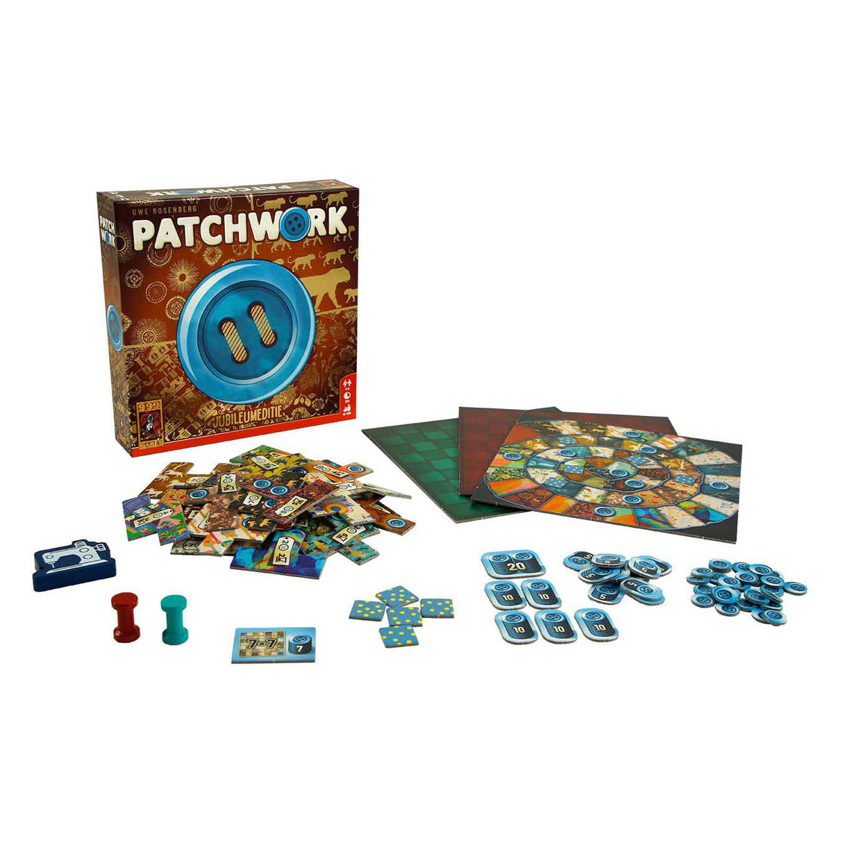 999games 999 games jeu de société patchwork édition anniversaire