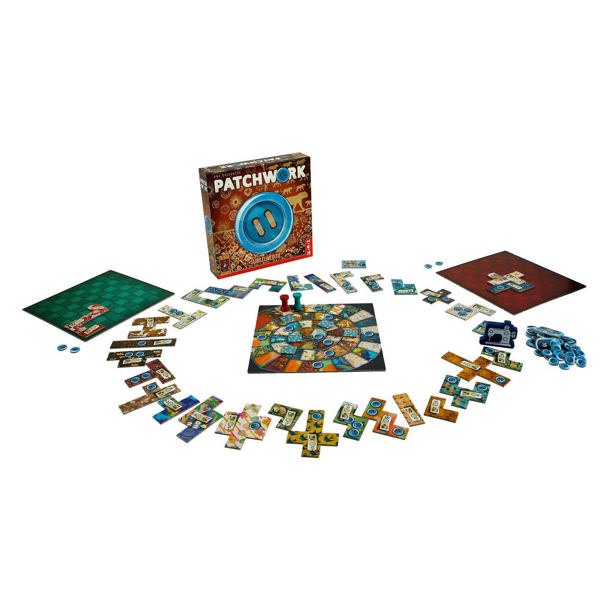 999games 999 games jeu de société patchwork édition anniversaire