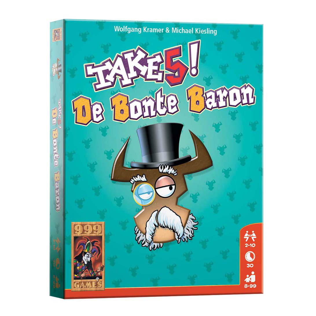 999 Spiller 999 Spiller huelen 5! - déi faarweg Baron Kaartespill