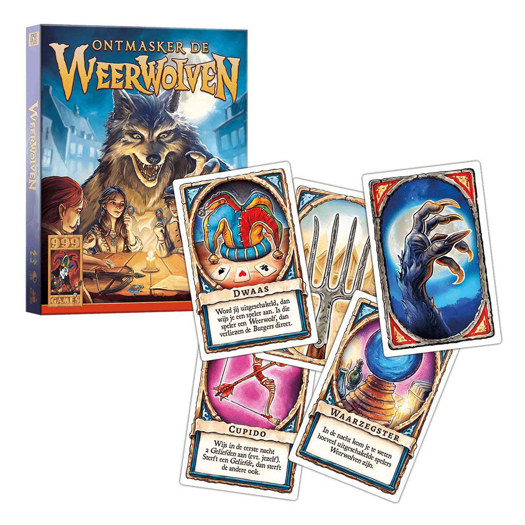 999games game the werewolves basic game card game party game