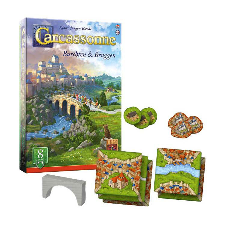 999games 999 games carcassonne castles bridges expansion