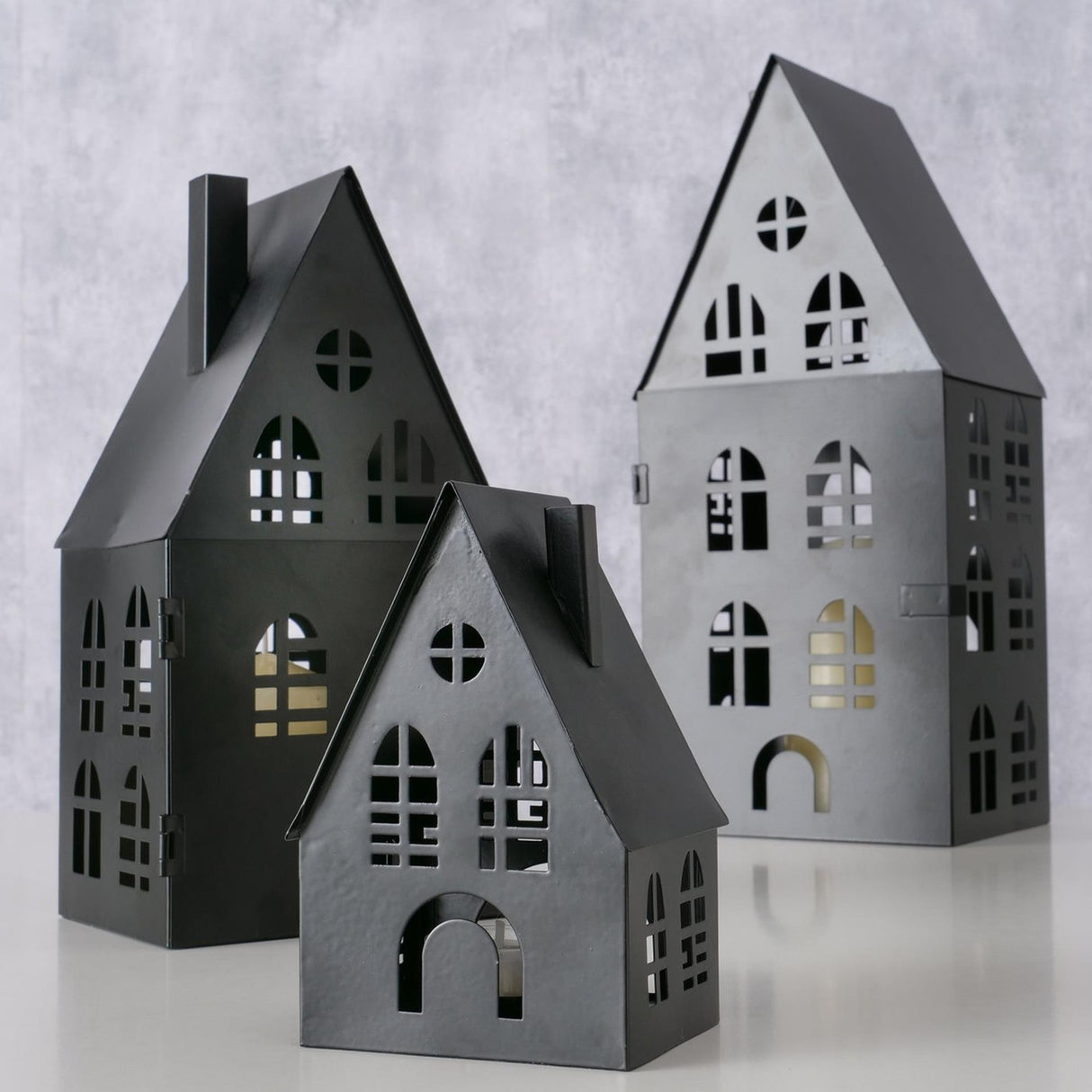 Boltze home lantaarnset huis 3-delig