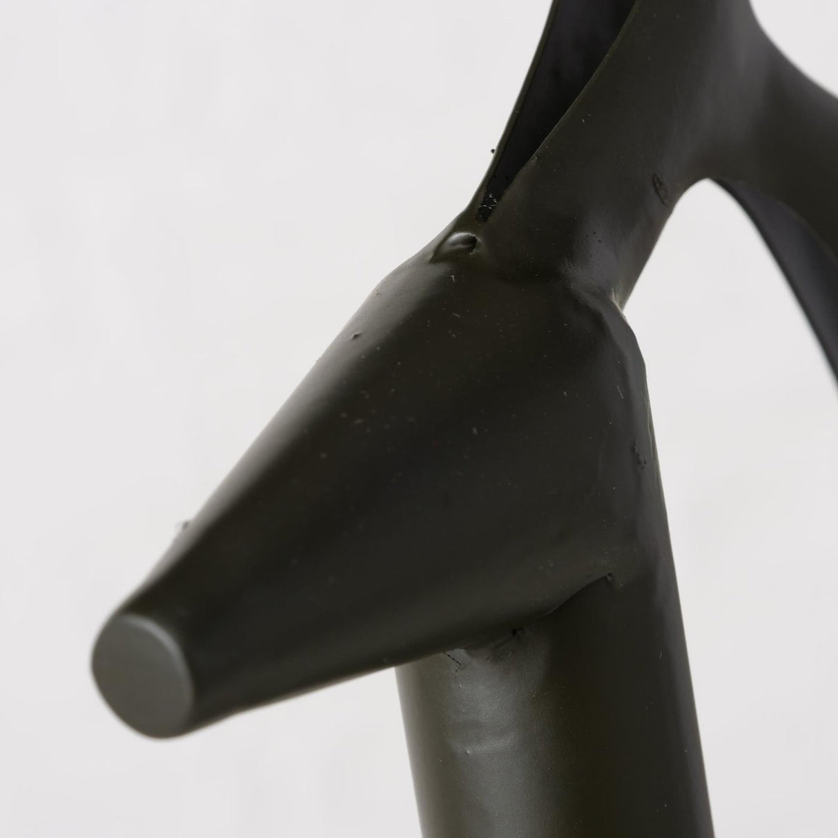 Boltze home beeld hert zwart metaal h55,5cm