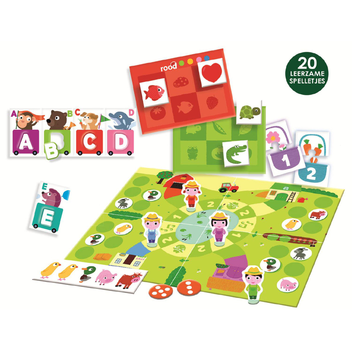 Jumbo I Learn On the Way to Group 1 Educational Game