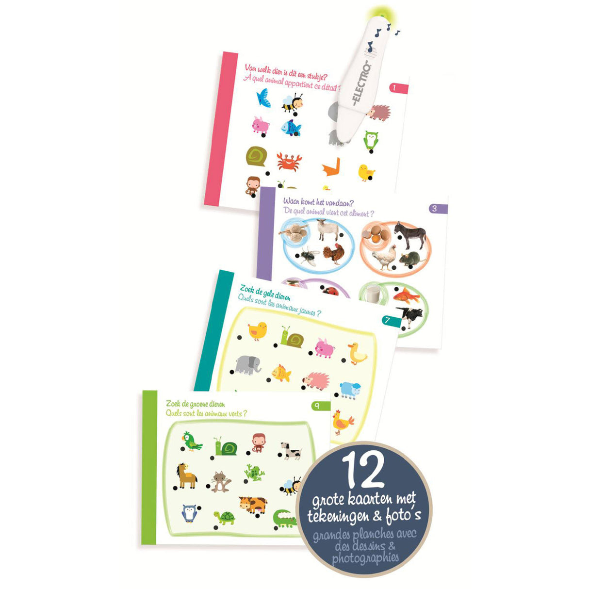 Jumbo Electro Wonderpen opdager dyrens uddannelsesspil