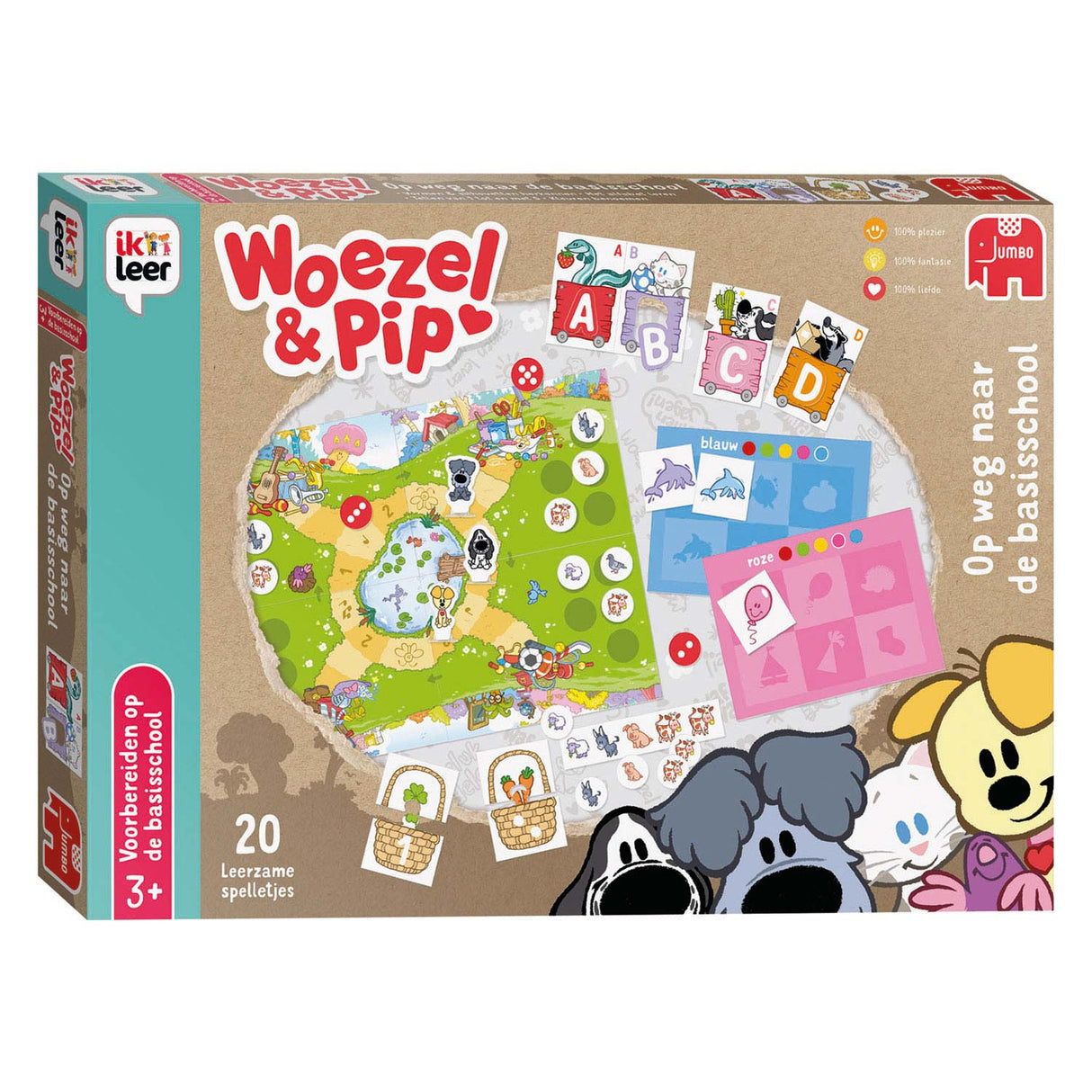 Jumbo Woezel Pip On the way to primary school Educational Game