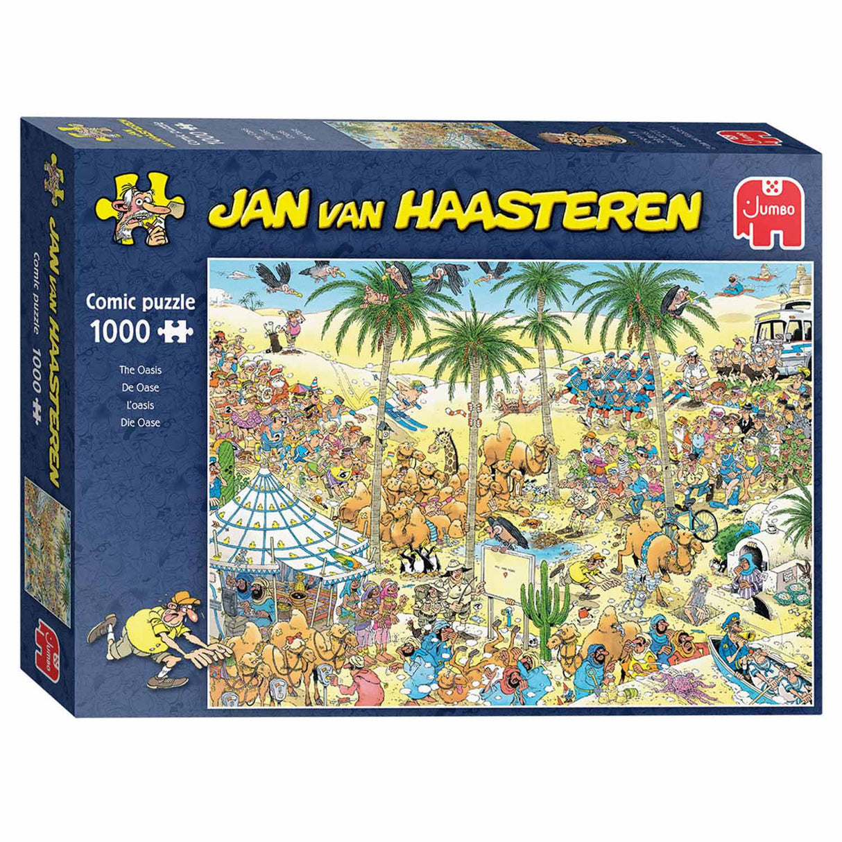 Jan van Haasteren Jigsaw Puzzle - The Oasis, 1000 pieces.