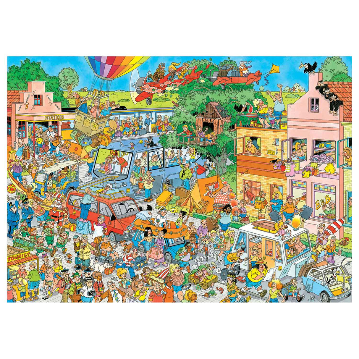 Jan Van Haasteren Pluzzle - Muziekwinkel e Holiday Jitters, 1000st.