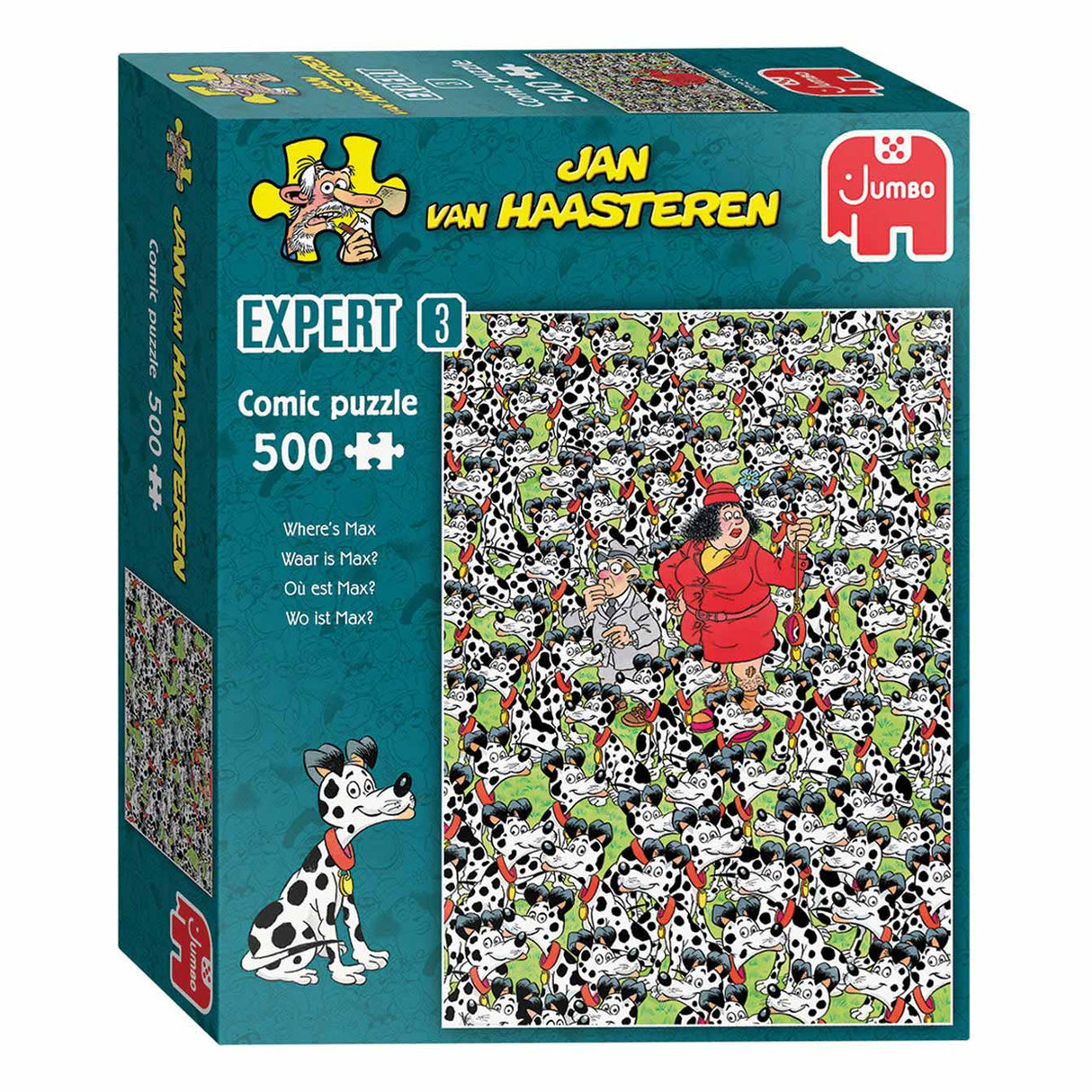 Jan Van Haasterren Jigsaw Puzzle Expert 03 Where je Max?, 500st.