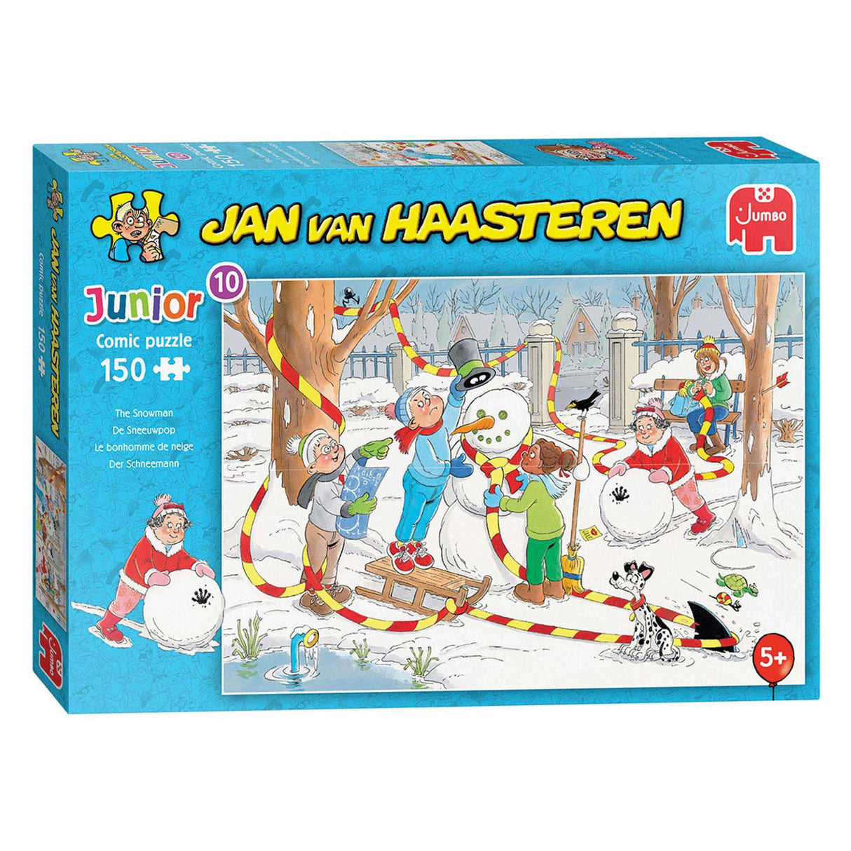 Jan van Haasteren Junior - boneco de neve, 150st.