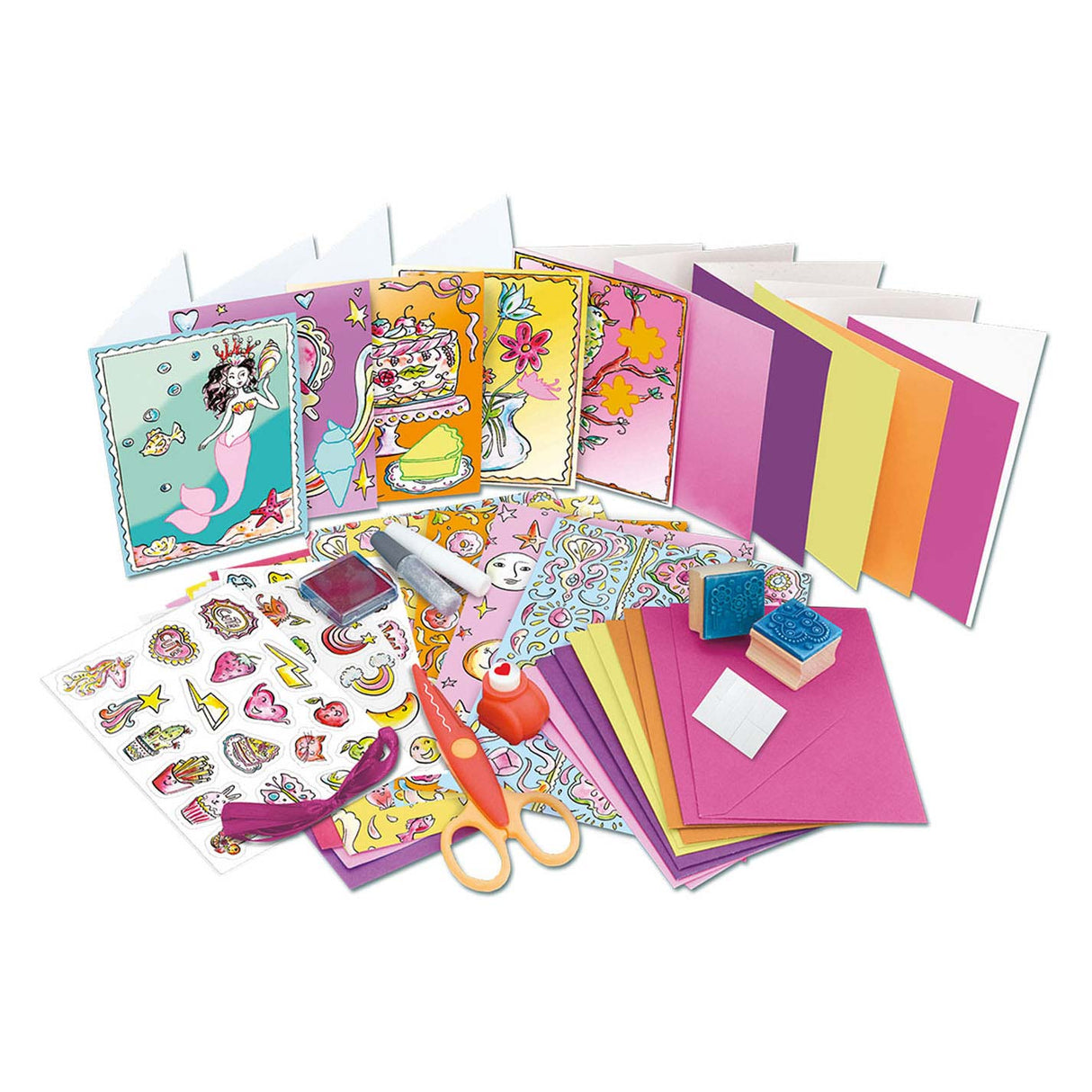 Jill macht selbst Karten