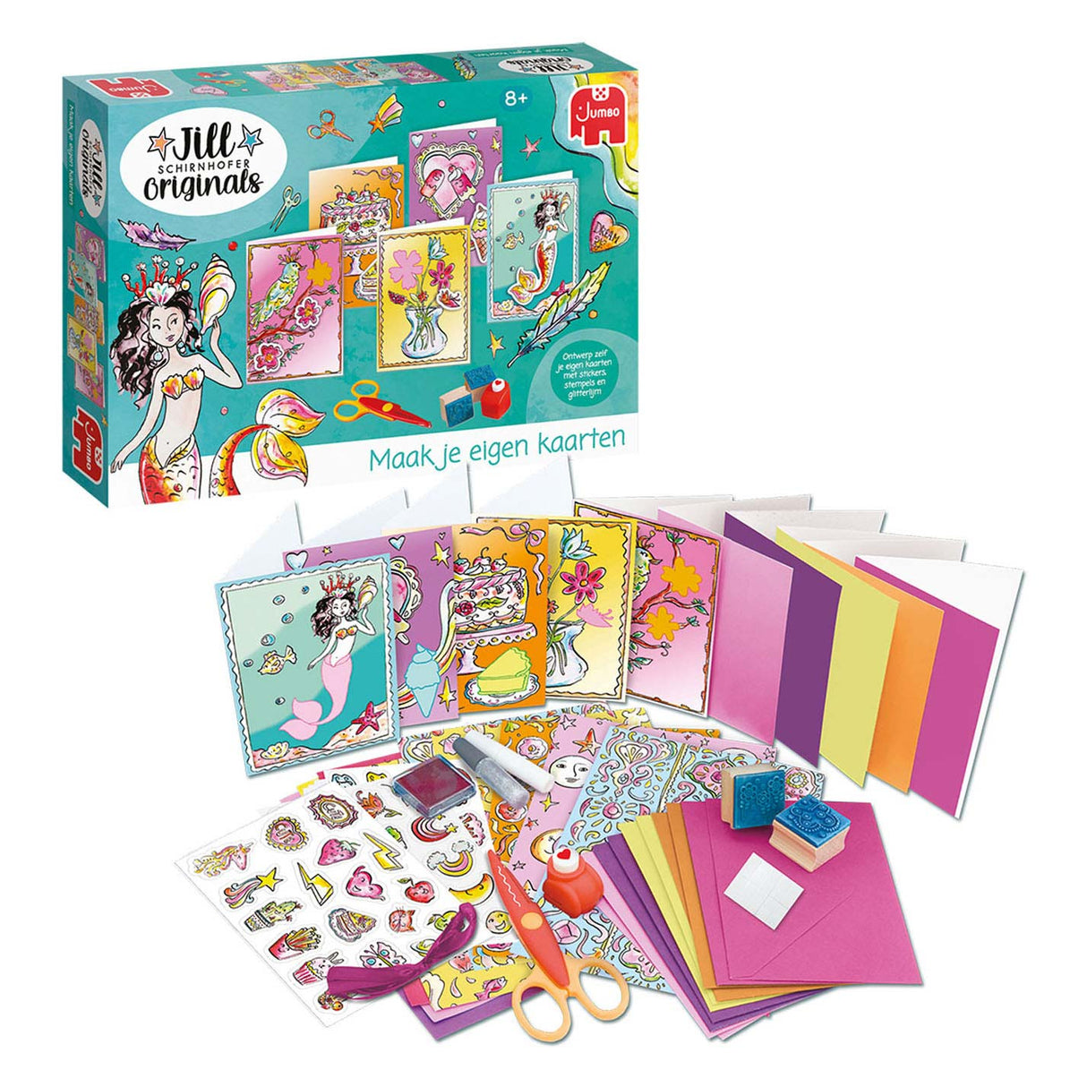 Jill macht selbst Karten