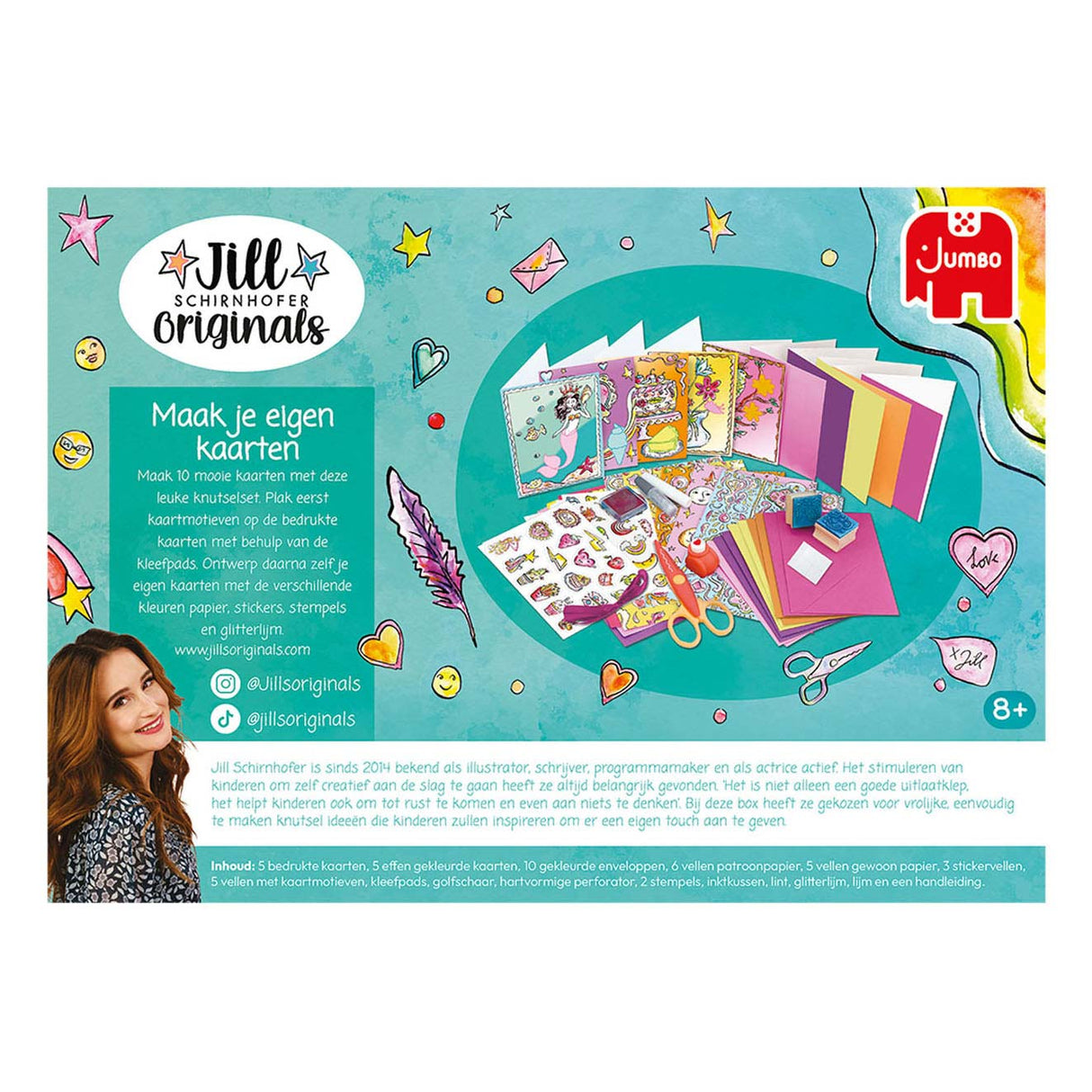 Jill macht selbst Karten