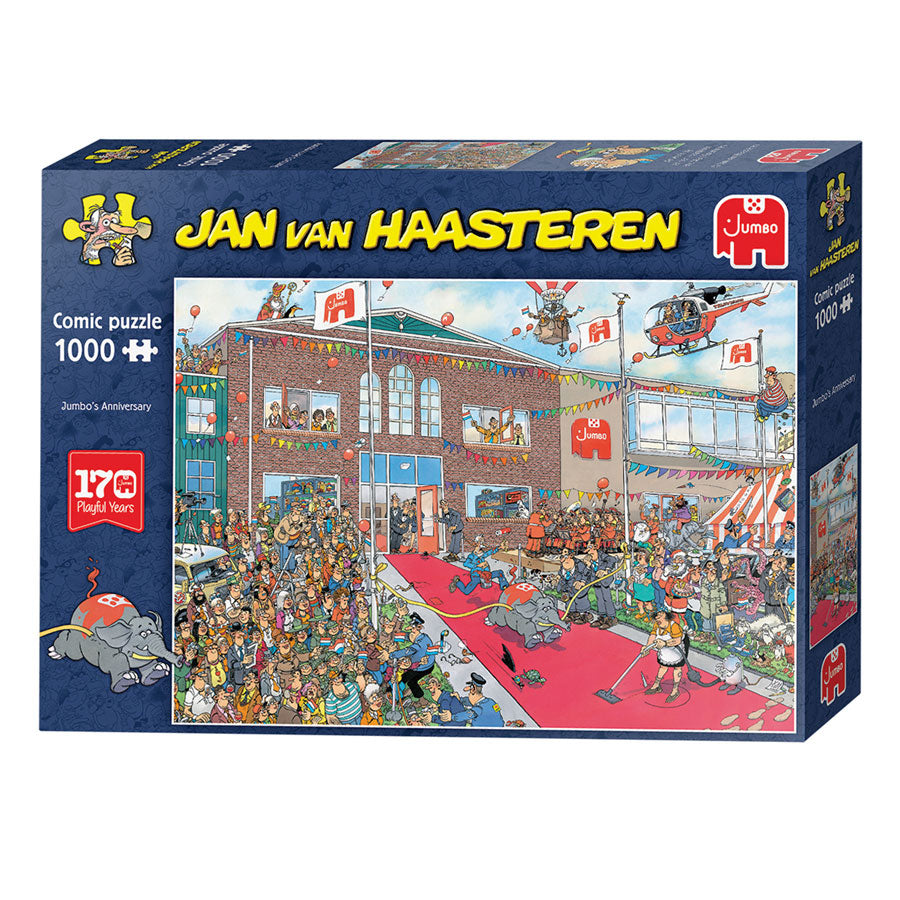Jan Van Haasteren Legpuzzle 170 éves Jumbileum, 1000st.