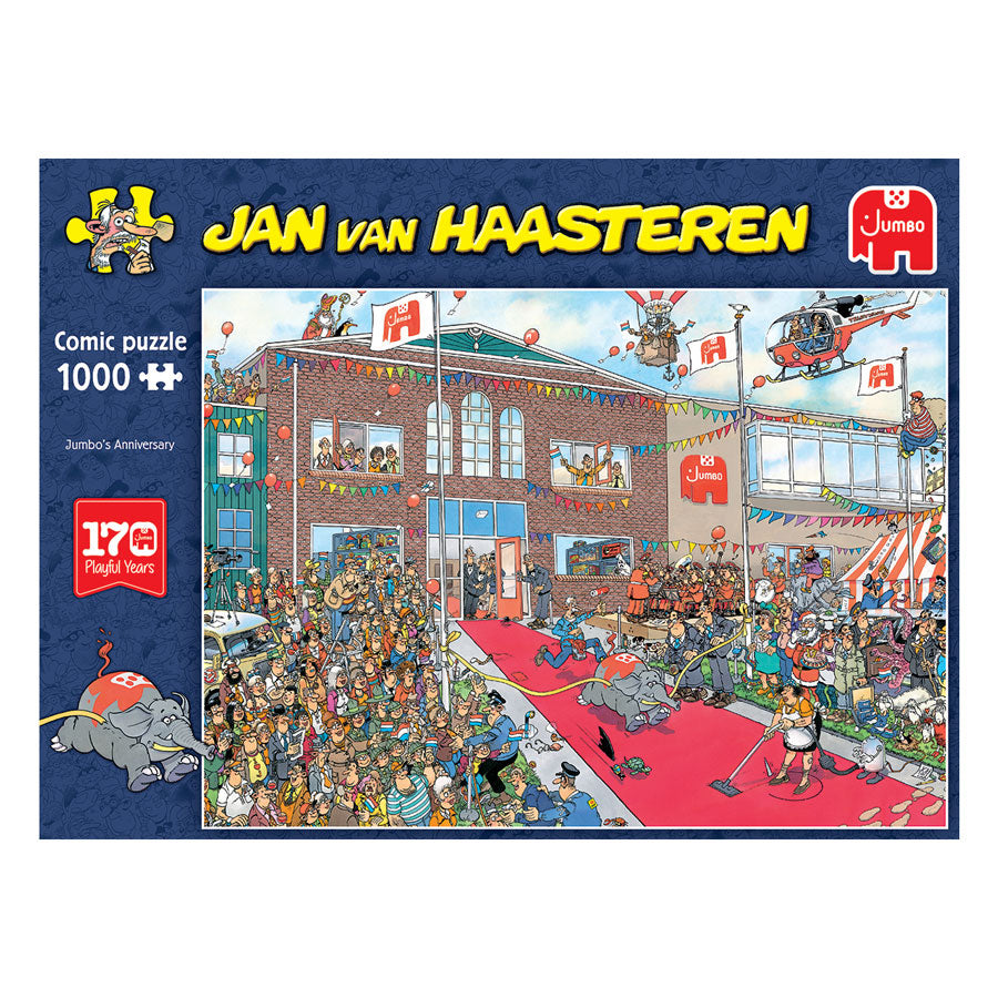 Jan Van Haasteren Legpuzzle 170 éves Jumbileum, 1000st.