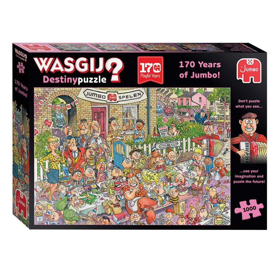 Jumbo Wasgij Destiny Jigsaw Puzzle 170 år Special. 1000st.
