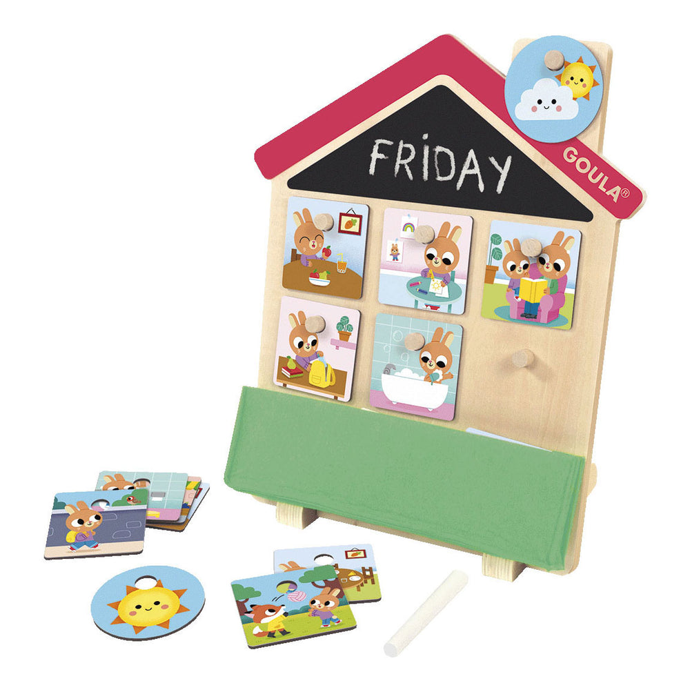 Jumbo Routines House Educational Wooden Game
