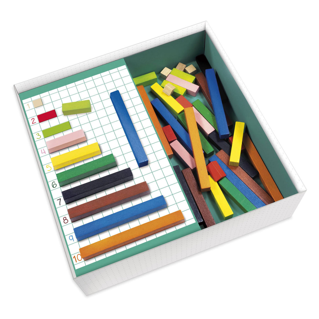 Jumbo-Goula-Hamster, 1 bis 10 lehrreiche Spiele