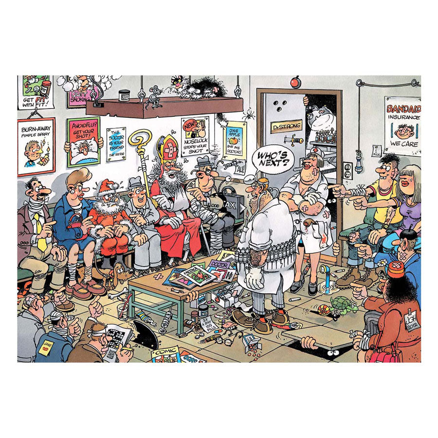 Jan van Haasteren dėlionė kaip nedaryti atsitiktinių darbų, 2x1000 vnt.