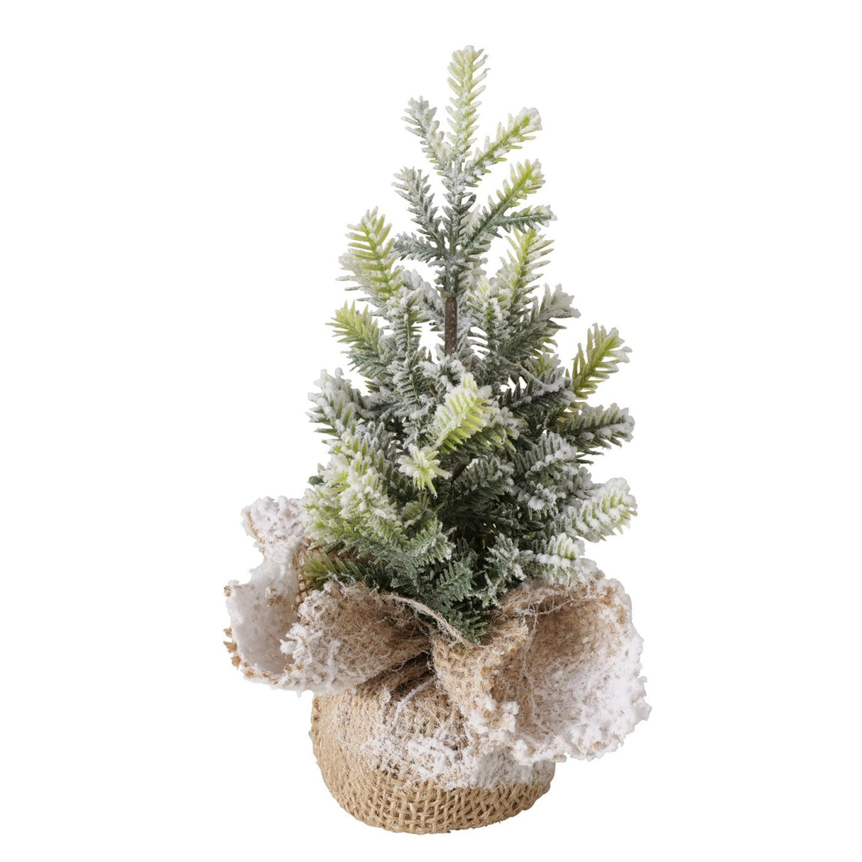 Boltze home kerstboom besneeuwd h22cm