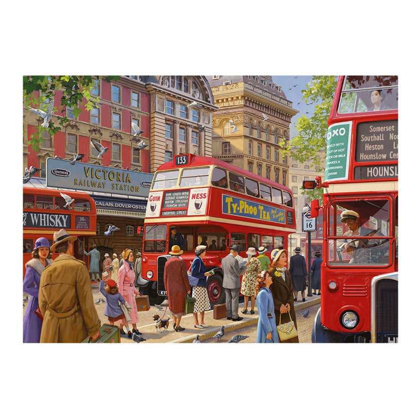 Puzzle Jumbo Falcon - Victoria Station, 1000 pezzi.