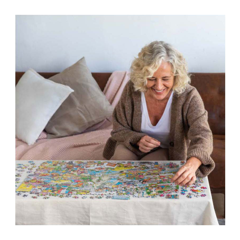 Jumbo Jan van Haasteren jigsaw puzzle - the magic fair, 1000 pcs.