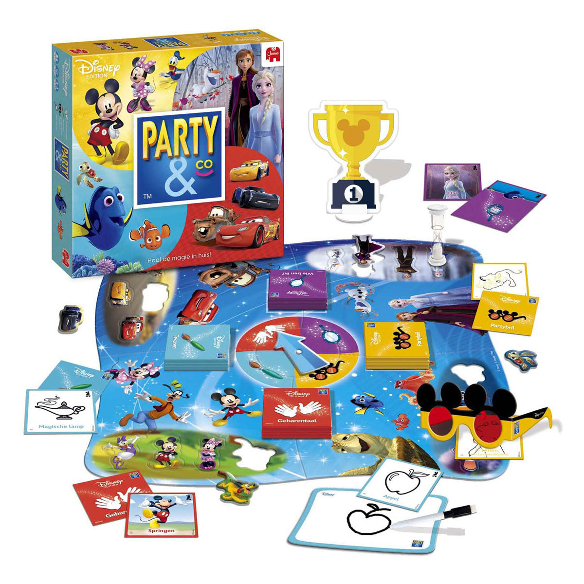 Cóisir cluiche jumbo agus co disney