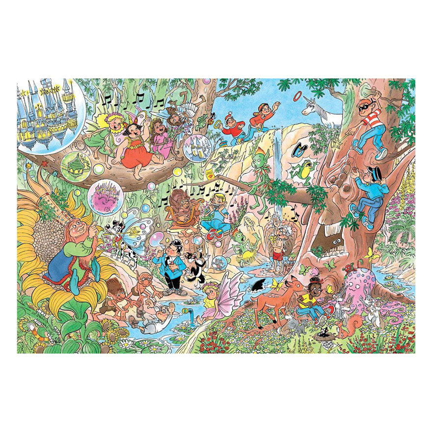 Jumbo Jan van Haasteren puslespil junior Efteling drømmeflyvning, 360 stk.