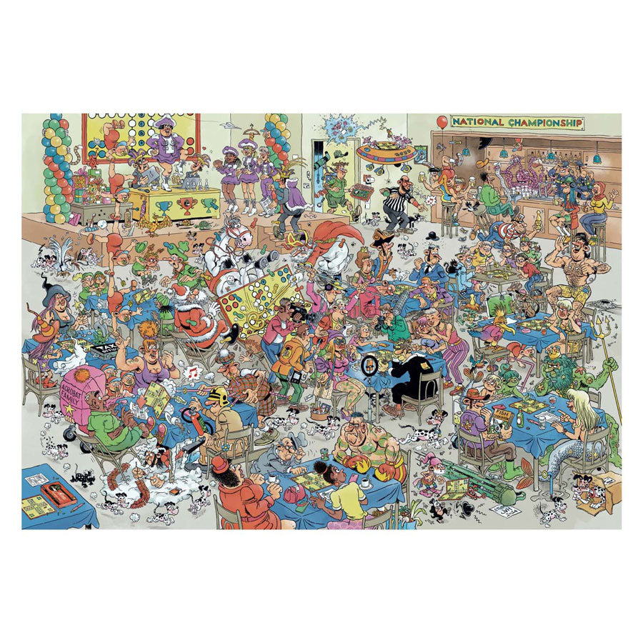 Jumbo puzzle Jan Van Haasteren Dutch Championship People Don't Annoy You 2000 pieces