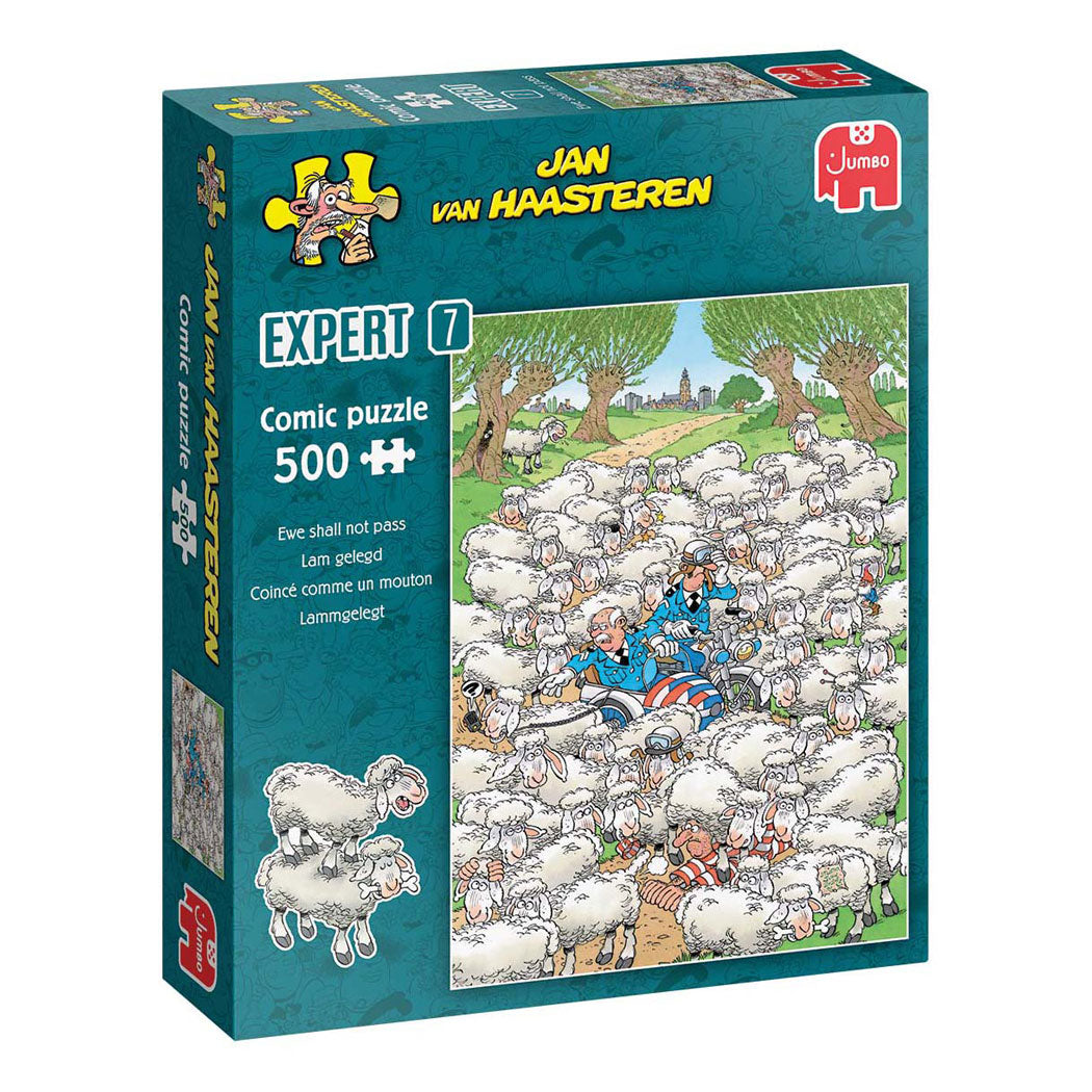 Jumbo Jan van Haasteren puzzle expert 7 - ochrnutý, 500 ks.