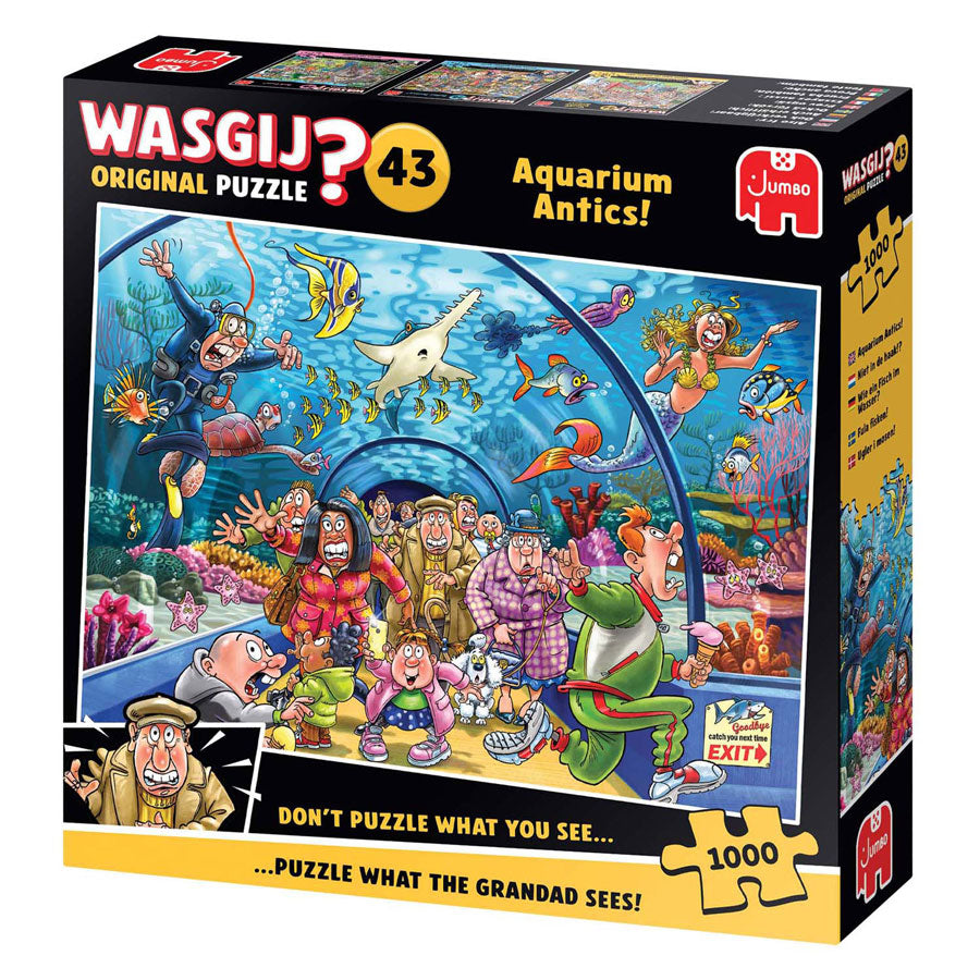 Wasgij original 43 jigsaw puzzle - not in the hook, 1000 pcs.