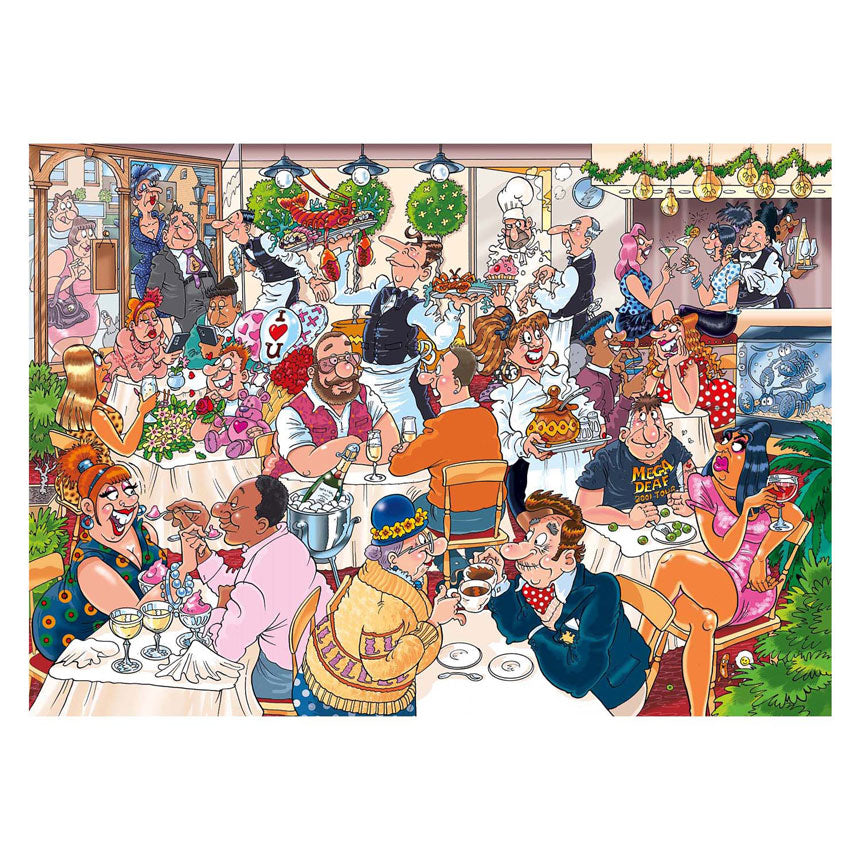 Jumbo wasgij mystery 26 legpuzzel - date night!, 1000st.