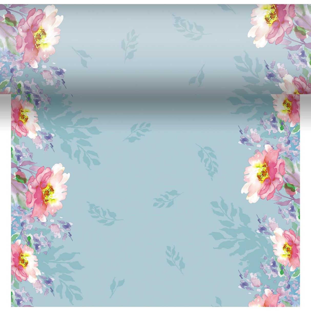 Duni 3-in-1 flowy floral 40x480cm