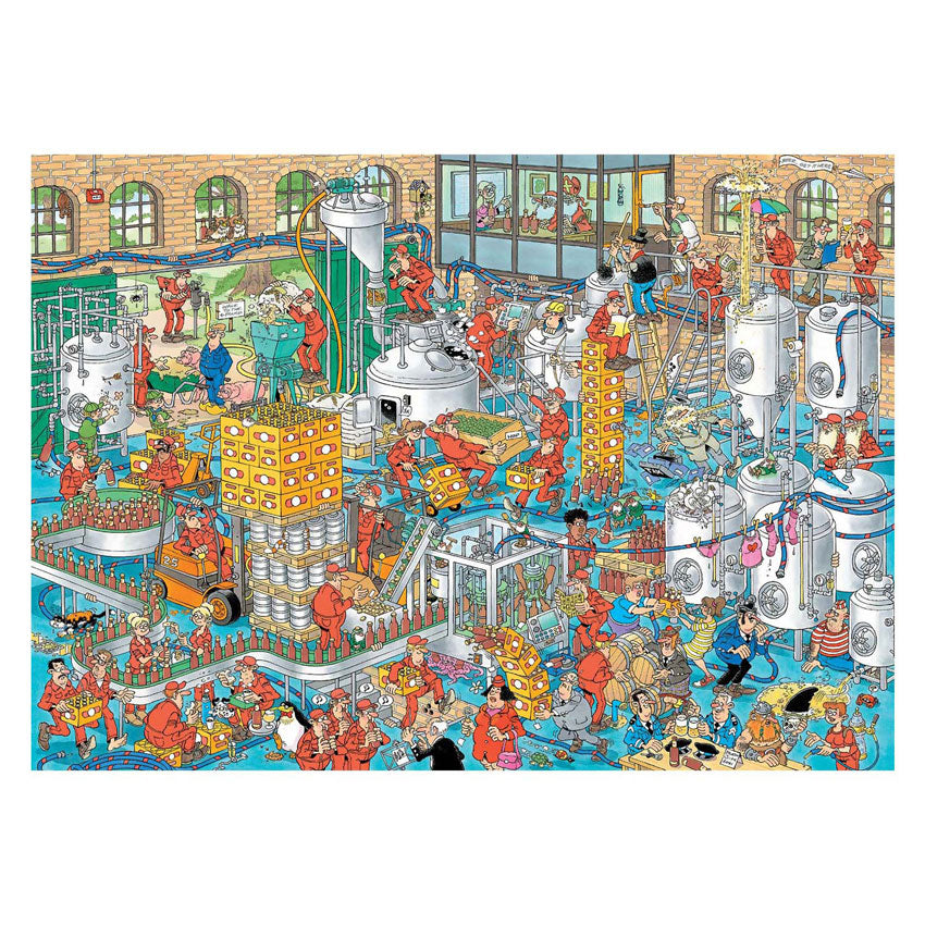Jumbo Jan van Haasteren jigsaw puzzle - the craft brewery, 1000 pcs.