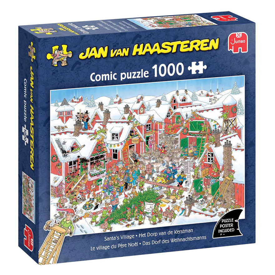 Jumbo jvh puzzle santa's village 1000pcs