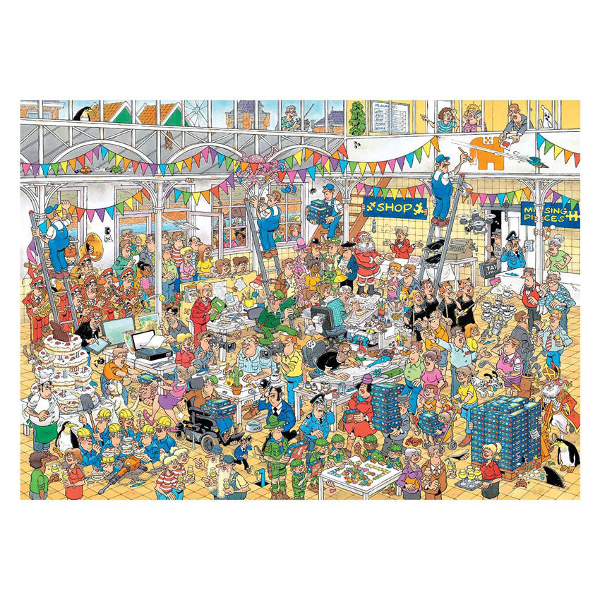 Jumbo Jan van Haasteren jigsaw puzzle - 10 years of Jan van Haasteren studio, 1000 pieces.