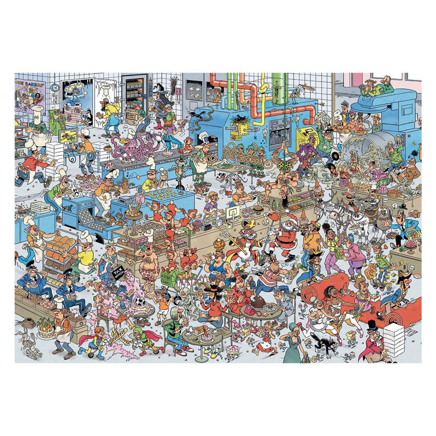 Jumbo jan van haasteren legpuzzel - de bakkerij, 1000st.