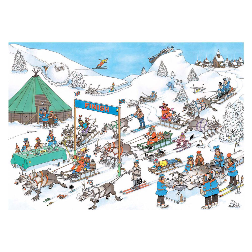 Jan van haasteren legpuzzel - race, 500st.