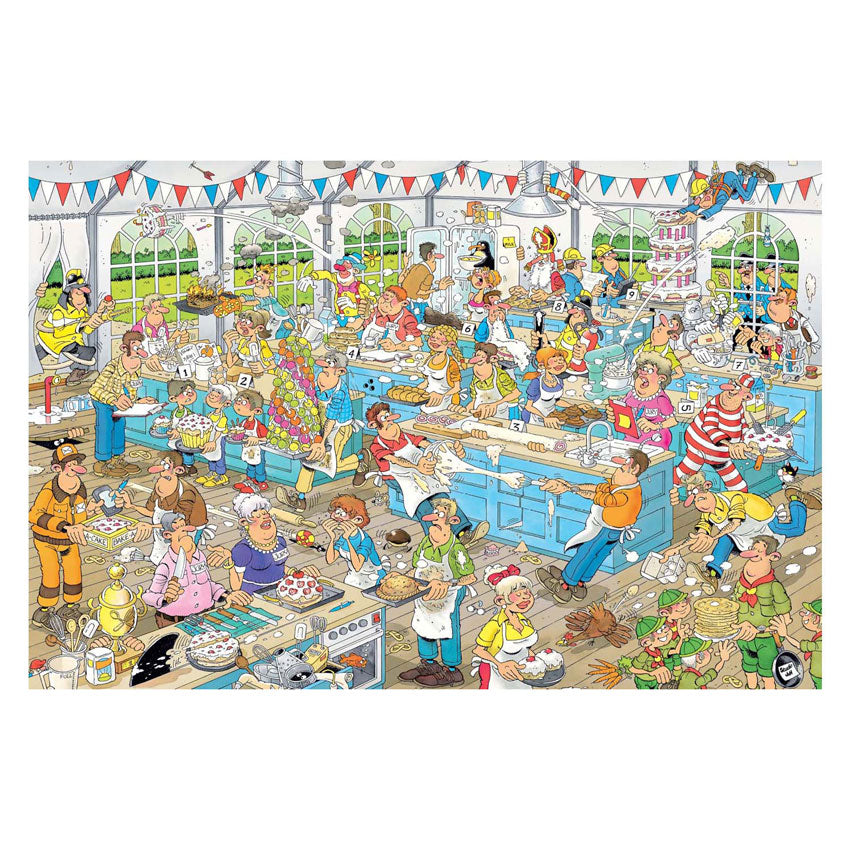 Jan van Haasteren jigsaw puzzle - cake tournament, 1500 pcs.