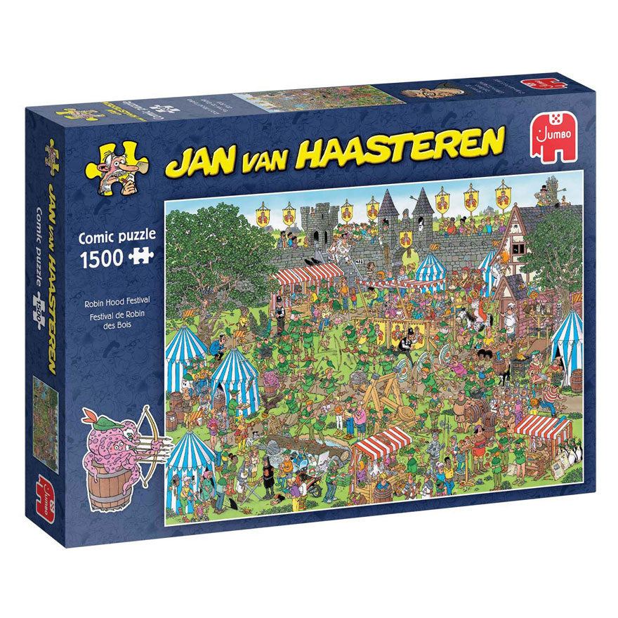 Jumbo Jan van Haasteren Puzzle - Robin Hood Festival, 1500 Teile.