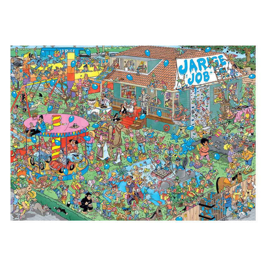 Jan van haasteren foundation birthday job 15 years, 1000st.