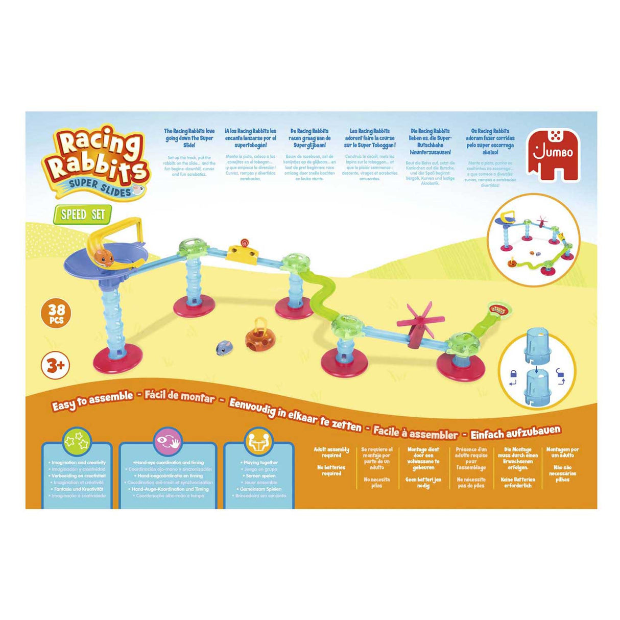 Jumbo Racing Rabbits Starter Set - 2 Rabbits