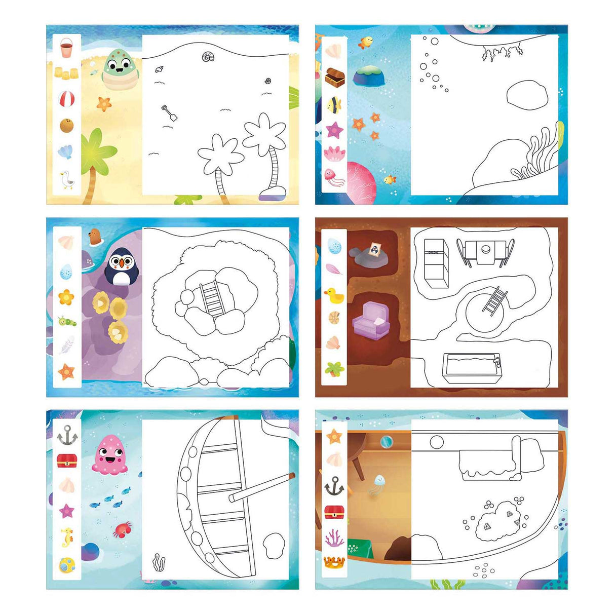 Jumbo galt - water magic squishies ocean